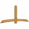 Ekena Millwork Bellingham Rough Sawn Timber Gable Bracket, Western Red Cedar, 108"W x 45"H x 4"D x 6"F, 10/12 Pitch GBW108X45X0406BEL00RWR - alternate 4